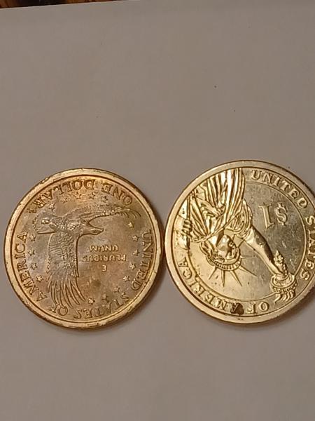 The presidential coin on the left the George&hellip;