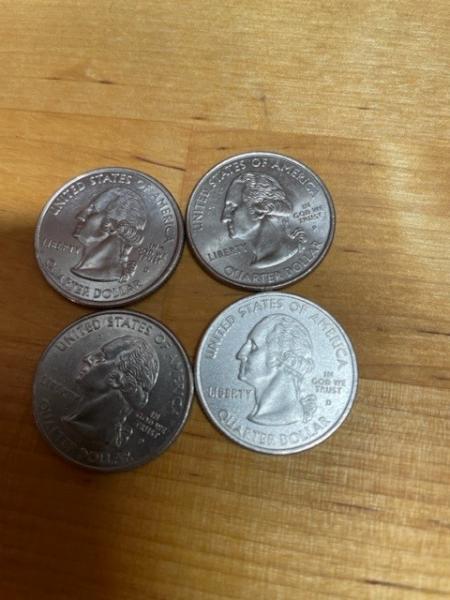 Found a 2001 Vermont state quarter, "D" mint&hellip;