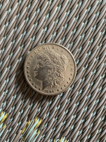 1895 Morgan Dollar, no mint mark, seems to&hellip;