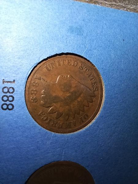 1888 indian head penny