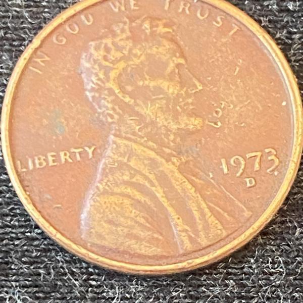 1973 Penny error on back in the word&hellip;