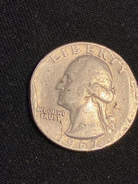 1967 error coin
