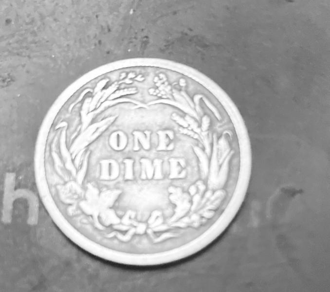 1894 dime