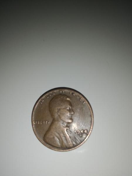 1944 d Abraham Lincoln wheat penny