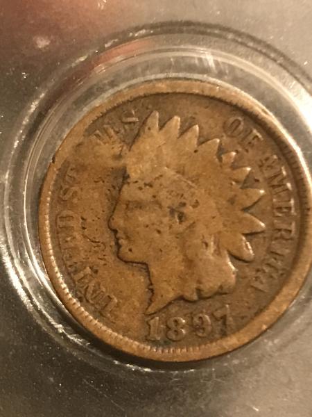 1897 Indianhead penny with I believe to be&hellip;