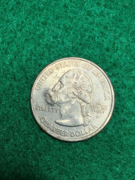 2005-P West Virginia Quarter Possible strike through with&hellip;