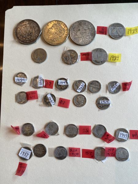 Dollar, quarters, dimes,1907 liberty head nickel, Appreciate your&hellip;