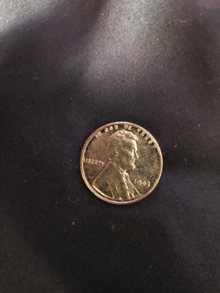 Silver 1943 penny