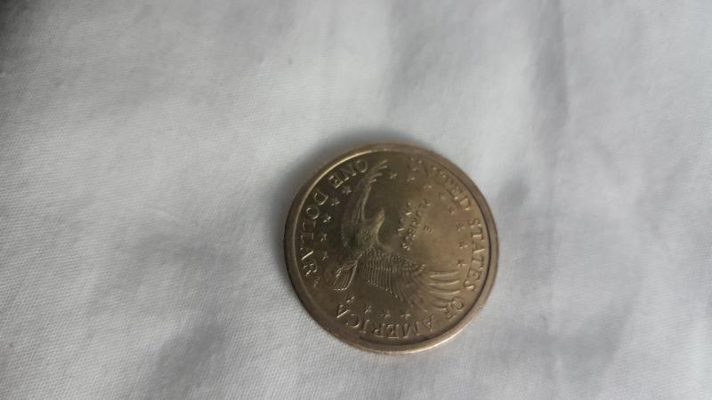 Sacagawea Dollar gold coin 2000