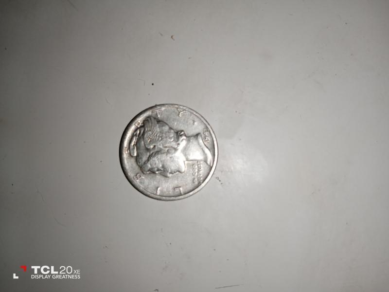 1934 Dime 1958 pennie