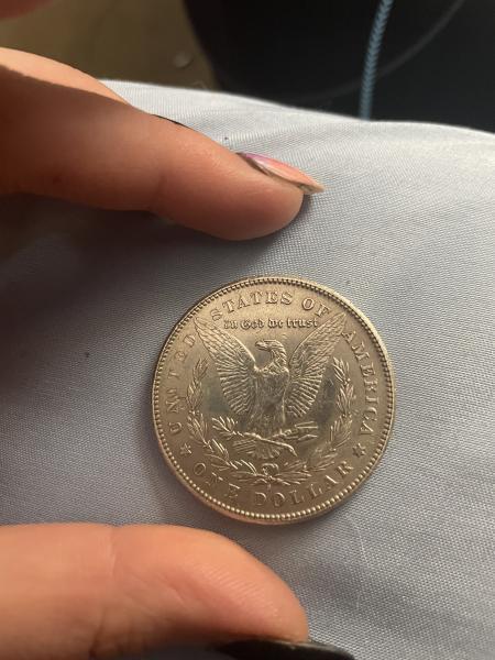 1878 a morgan silver dollar