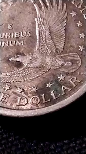 2000 P "Wounded Eagle" error Sacagawea One Dollar&hellip;