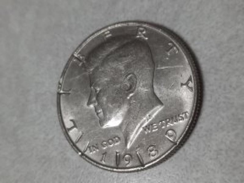 The marks on the obverse appear to be&hellip;