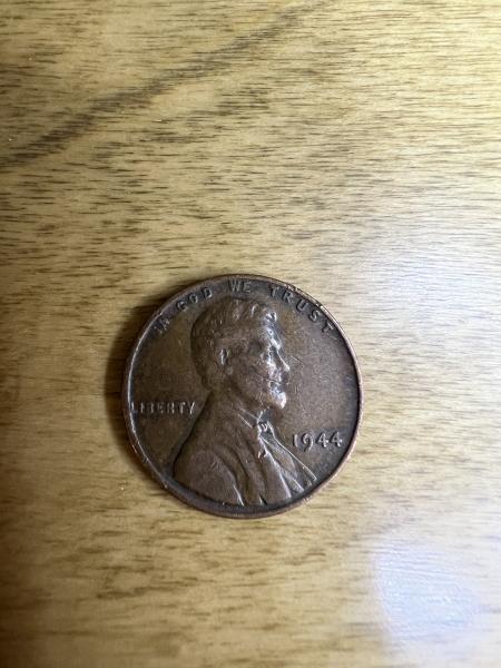 1944 copper penny - not sure if there…