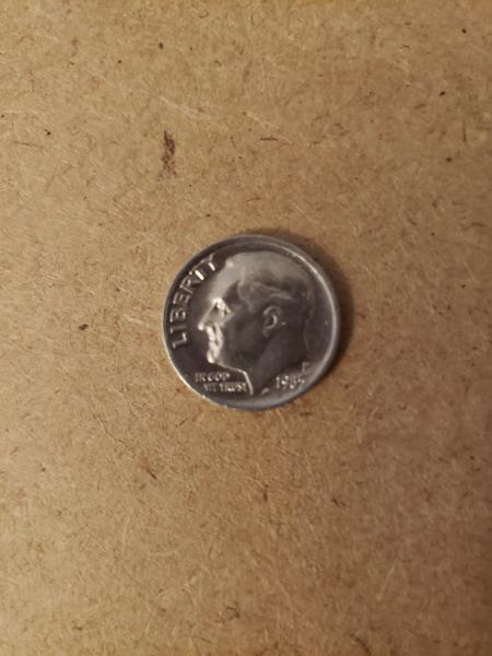 1985 p dime looks like a D mint&hellip;