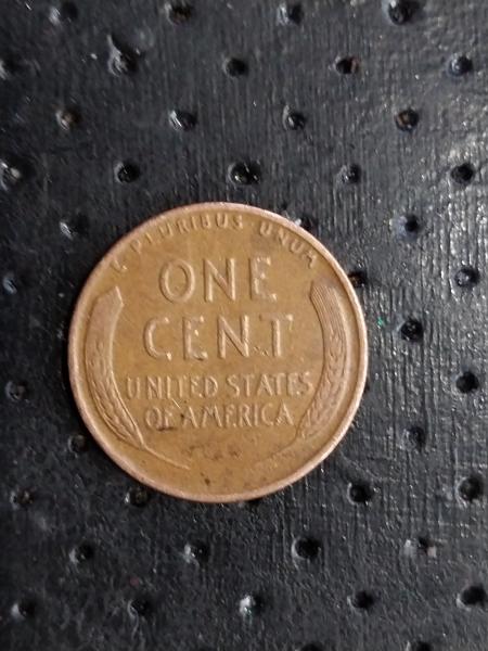 1944 Wheat Penny no mint mark