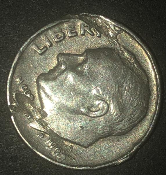 I have a dime that looks like a&hellip;