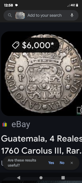 1745 coin I was trying to see if…