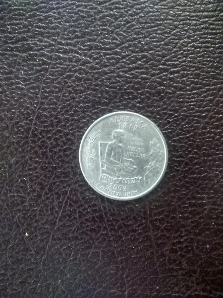 2003 Philadelphia satin Alabama quarter with a boil.&hellip;