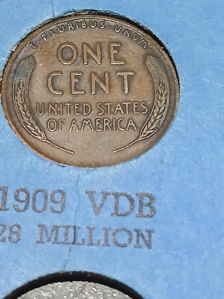 1909 Vdb wheat penny and a 1909 wheat&hellip;