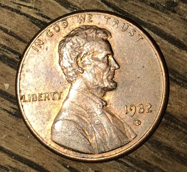 It’s a 1982 D Lincoln cent it weighs&hellip;