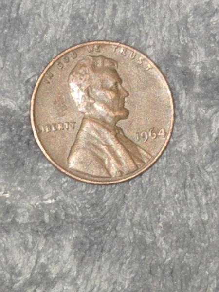 1964 no mint penny
