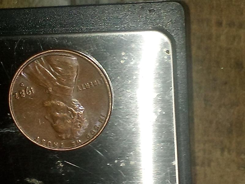 1982 d 3.1 g copper small date penny