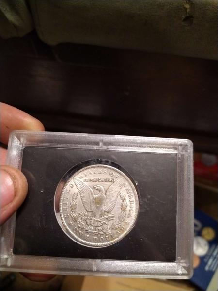 1891 o Morgan dollar