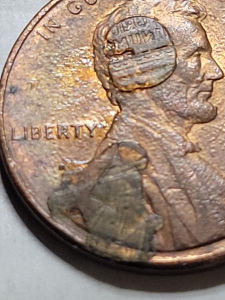 Lincoln cent I found in a roll 3/4