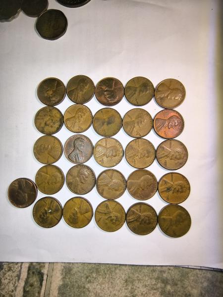 All wheat pennies
