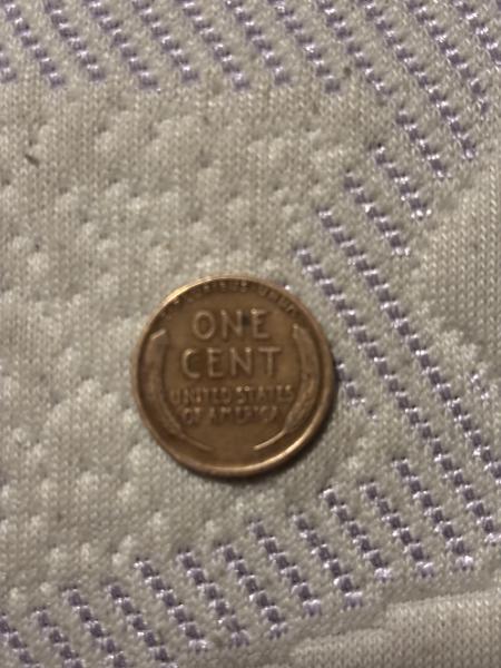 1925 d penny and a 1943 steel wheat&hellip;