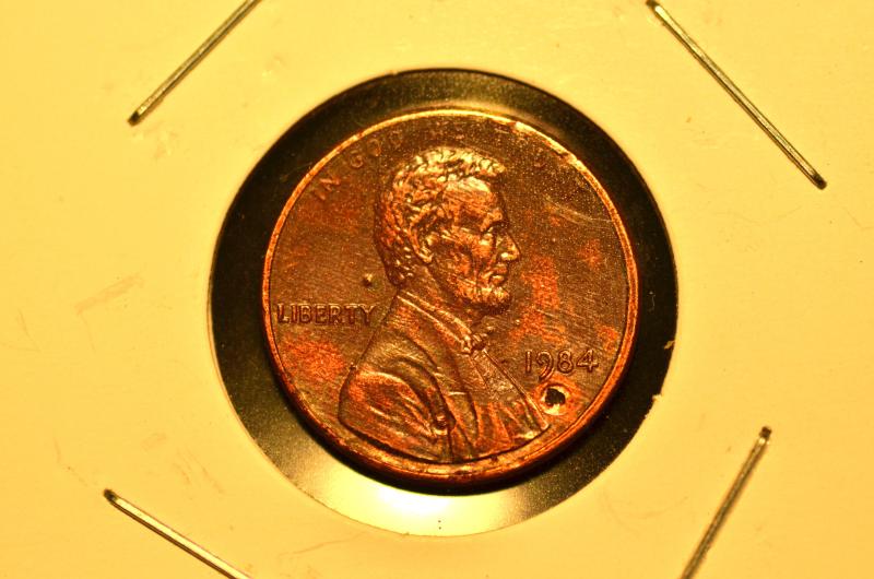 1984 (probably D) lincoln memorial penny. Appears mint&hellip;