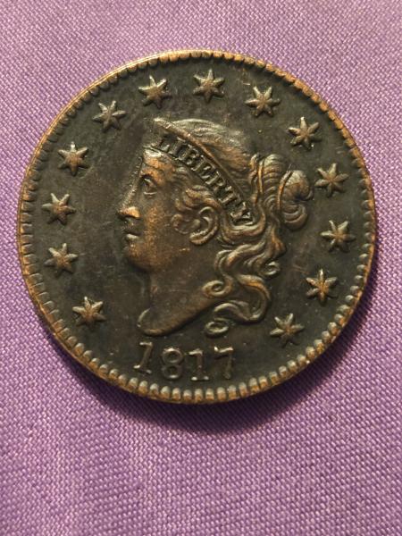 1817 liberty one cent and 1982 small date&hellip;