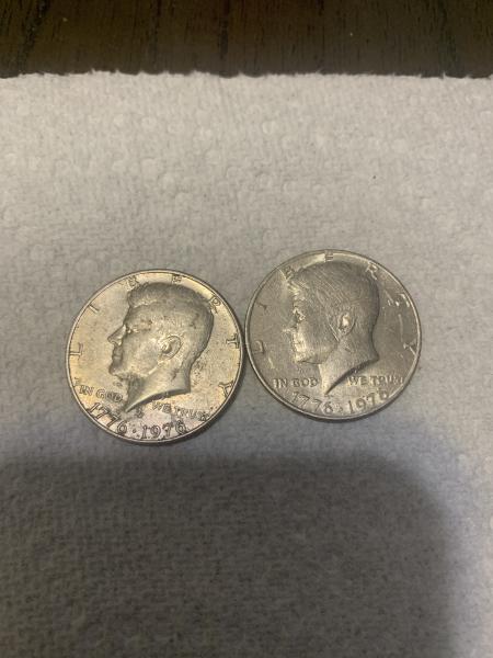 Have dollar coin from 1776 to 1976 with…