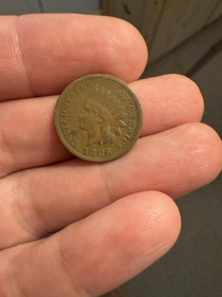 1886 indian head penny