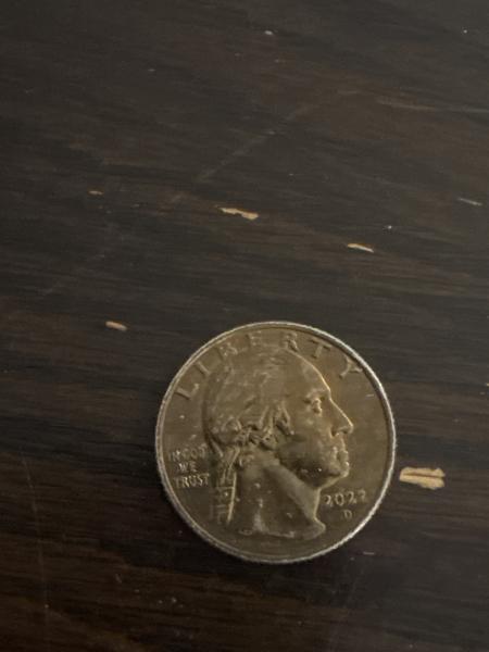 Color of coin front and back