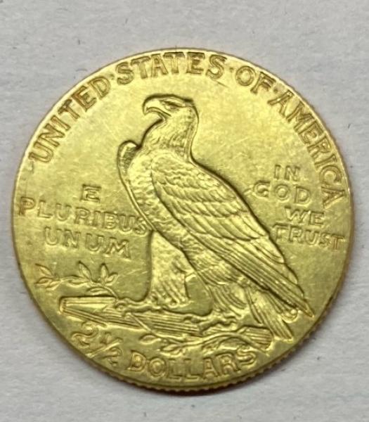 1914 gold Indian Head half eagle? 2 1/2&hellip;