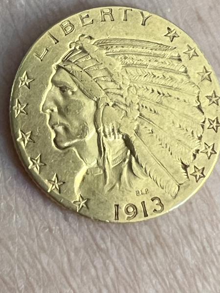 1913 Gold American Indian coin. Would like to&hellip;