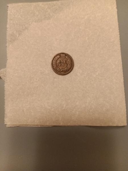 1891 Indian Head 1 cent penny.