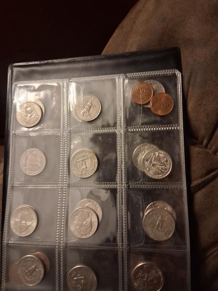 Have several wheat pennies and quarters