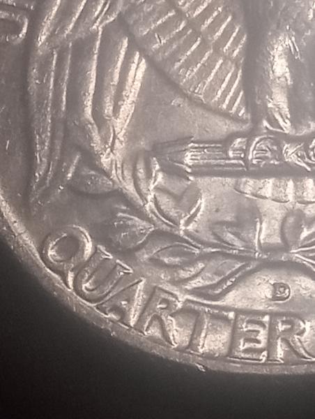 1974 quarter d mint, still detailed work not&hellip;