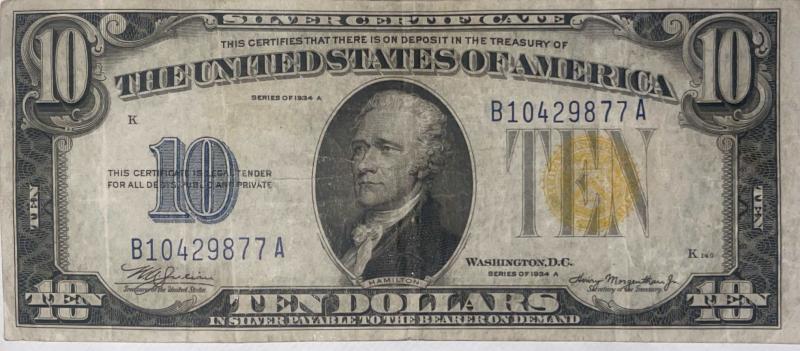 $10 Africa Note Silver certificate. Interested in its&hellip;