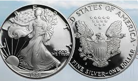 Proof silver eagle
