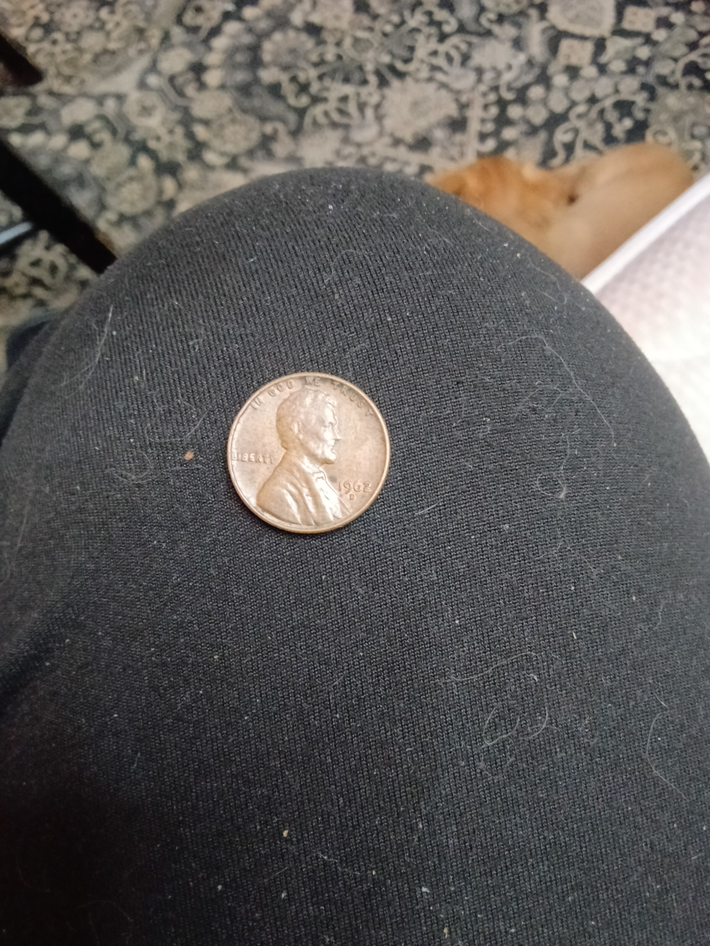 1962 d penny