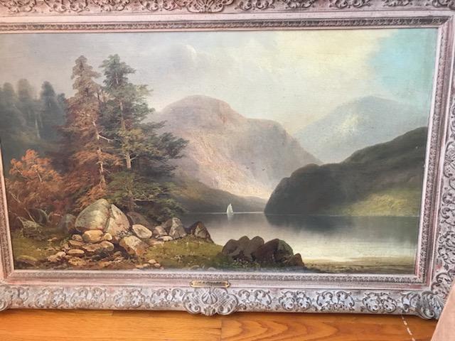 26" x 40" framed. It was given to…