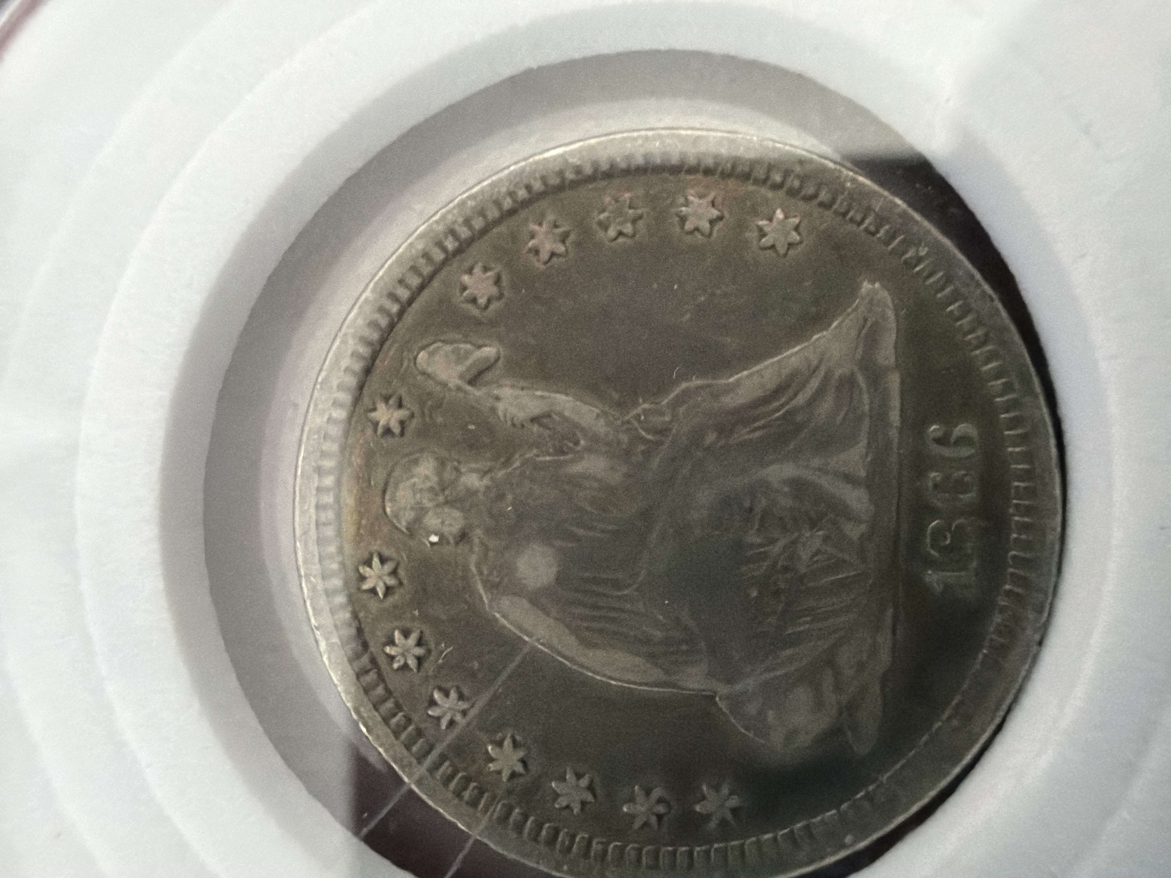 1866 seated liberty quarter