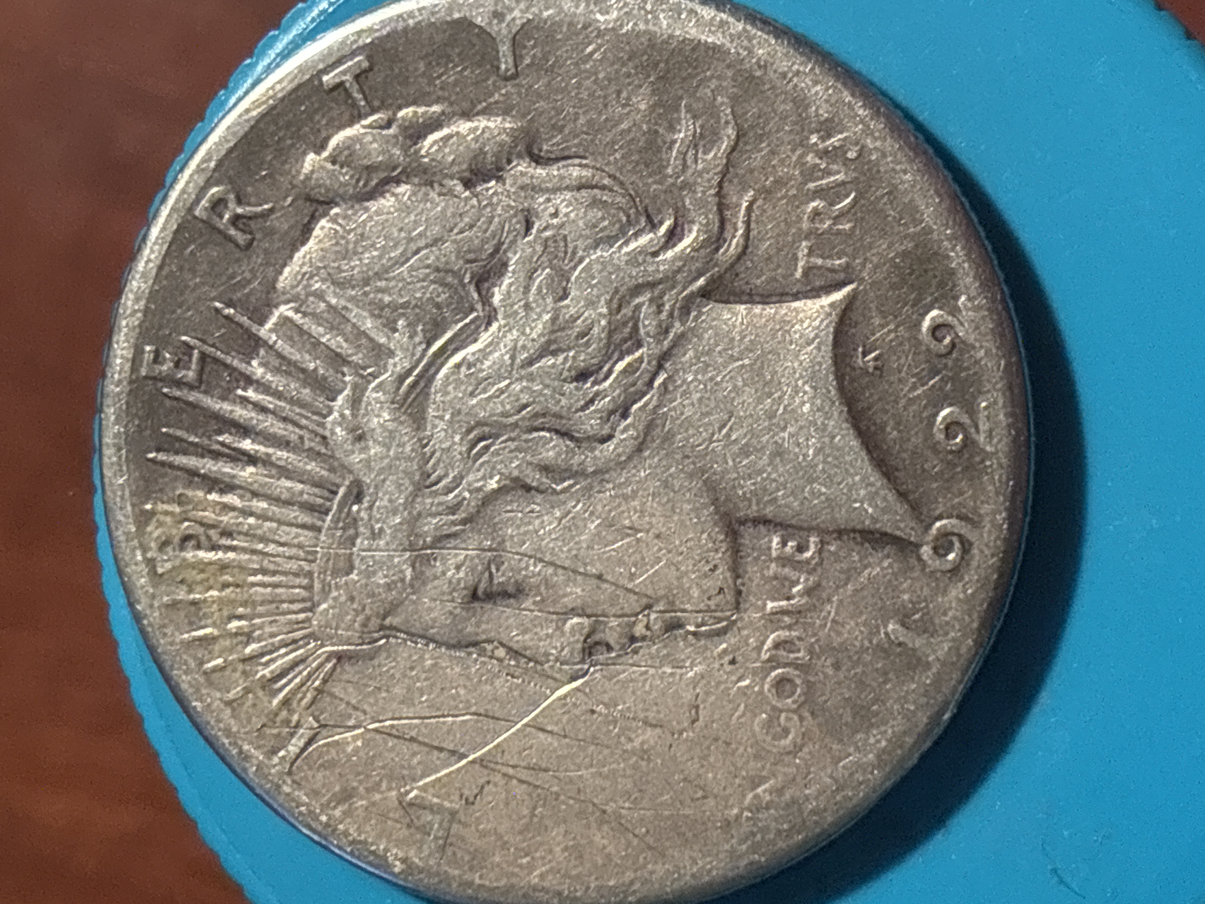 1922 Silver Peace Dollars