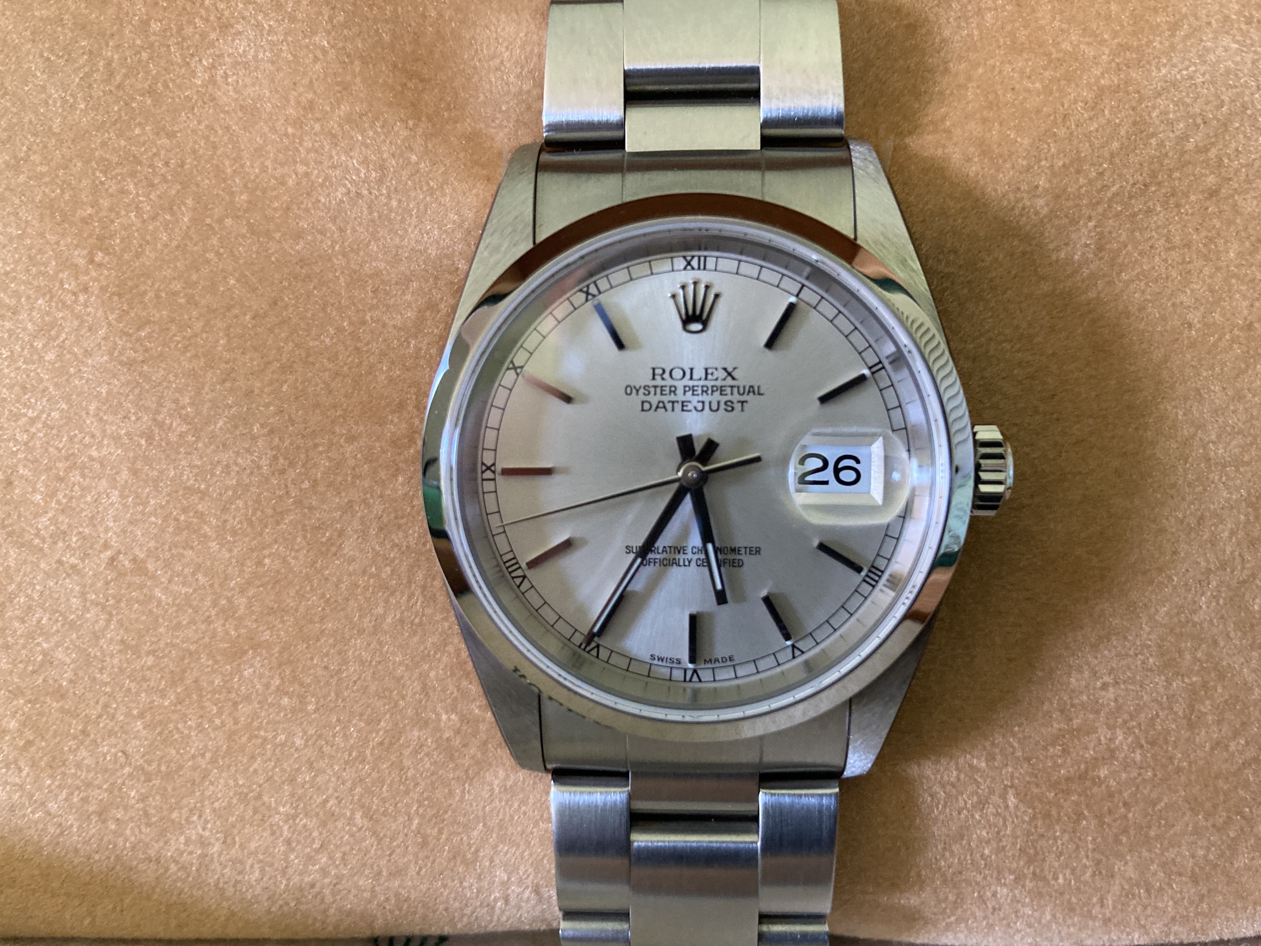 Rolex model 16200 purchased in 2001. Watch is…
