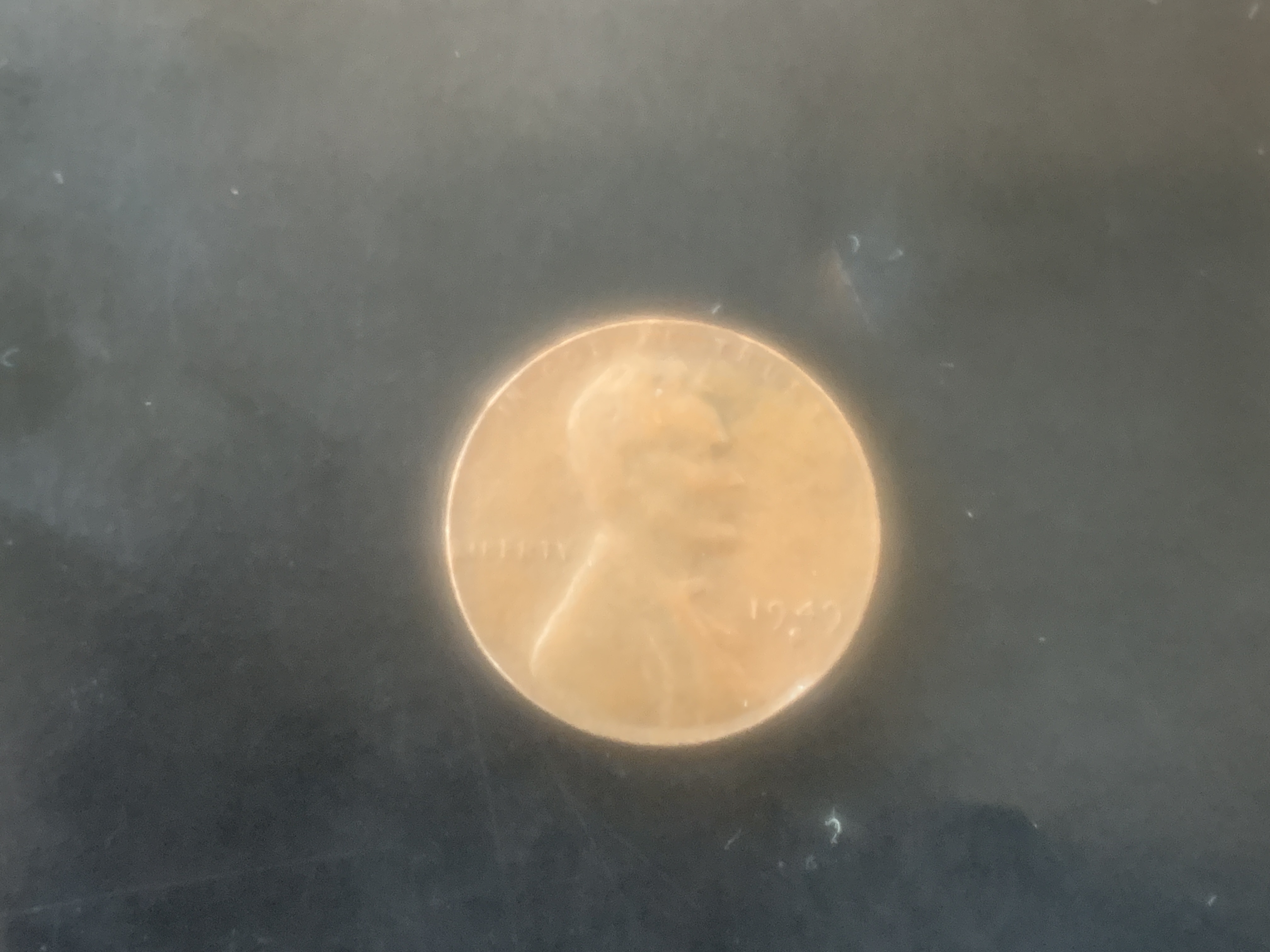 I have a1949 s wheatback penny,it has clean…